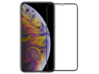 محافظ صفحه نمایش 6D فول گلس تمام چسب مناسب برای گوشی موبایل اپل iPhone XS Max